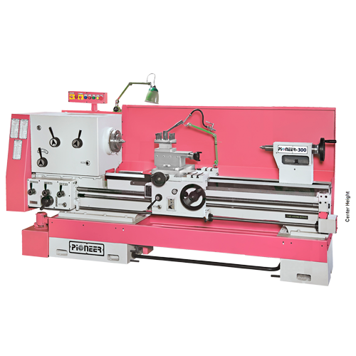 High All Geared Precision Lathe Machine - Pioneer Brande