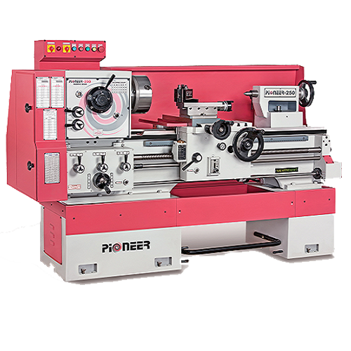 High All Geared Precision Lathe Machine - Pioneer Brande